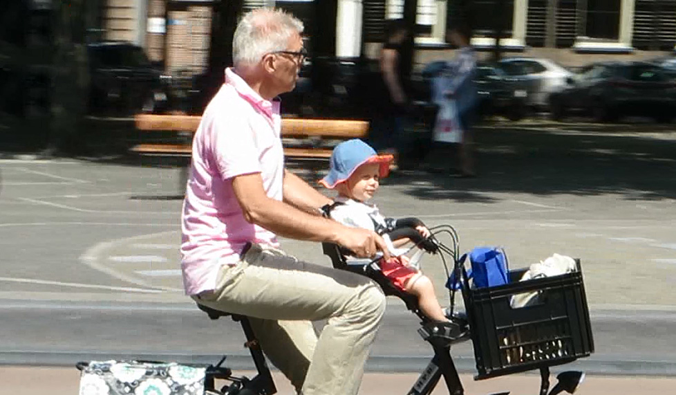 dutch bike baby carrier